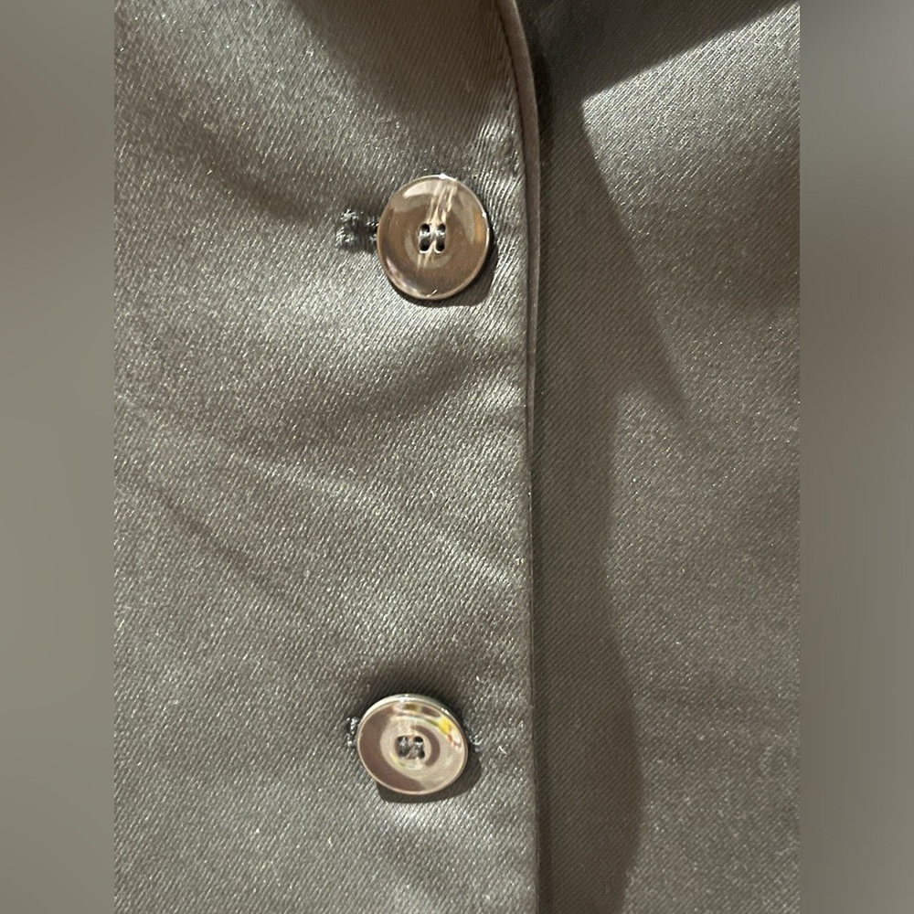 Zara Tailored Cropped Blazer Black Size XS - Picture 7 of 7